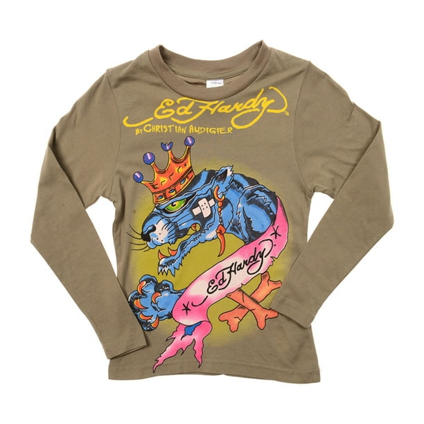 Ed Hardy Junior Fit Polo Shirt Devil Ed Hardy Junior Fit Polo Shirt Devil